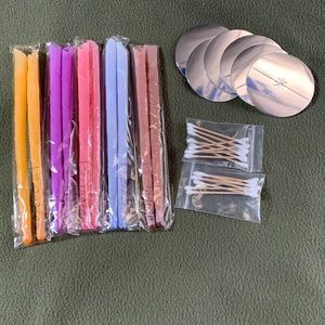 Ear candle kit.  5 pairs.  Approximately 9 inches.